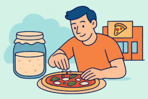 Hapanjuuripizza – makuprofiili ja sulavuus