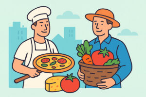 Kotimaiset raaka-aineet pizzassa – saatavuus