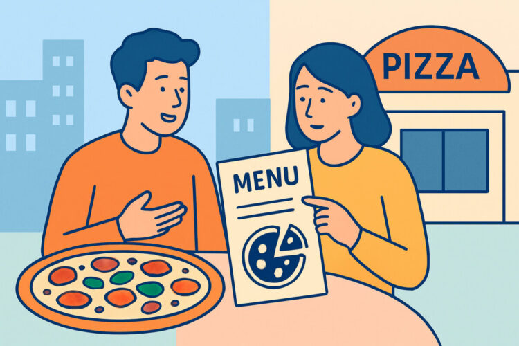 Lounaspizza ja iltahinnat – erot ruokalistalla